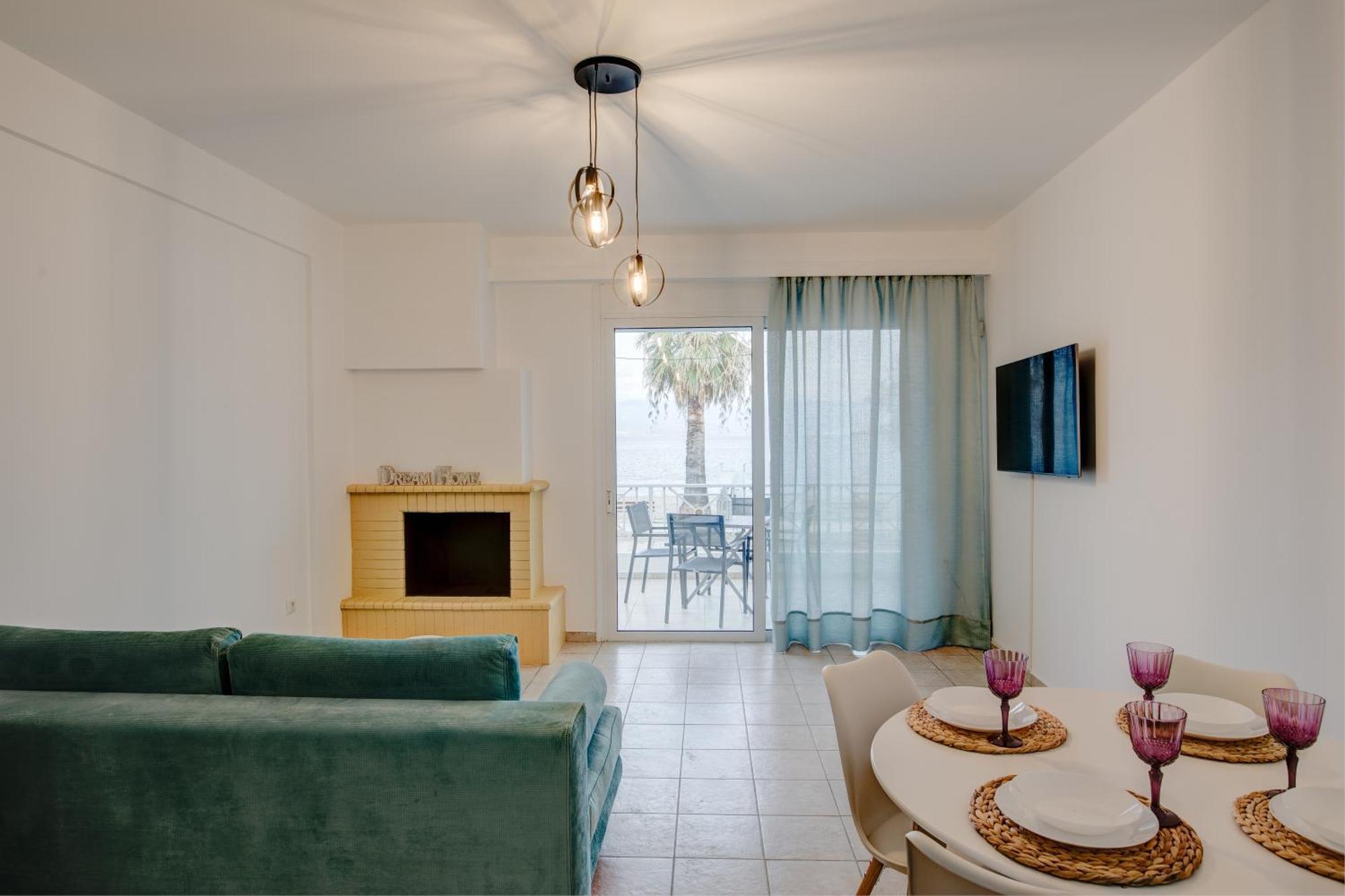 Sugar Blue - Apartments On The Beach Agios Vasilios (Peloponnese) Exterior foto